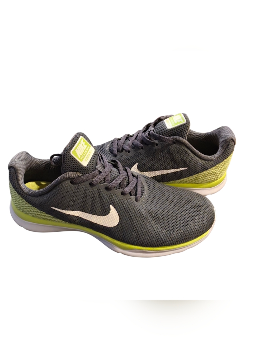 Nike In-Season TR 6 Gray Volt Training Shoes Womens 8  Gym Running